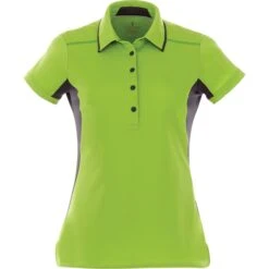 Elevate Women's Apple/Grey Storm Royce Short Sleeve Polo