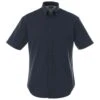 Elevate Men's Navy Stirling Short Sleeve Shirt Tall