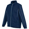 Elevate Men's Navy/White Elgon Track Jacket -Elevate TM12313 Navy White F