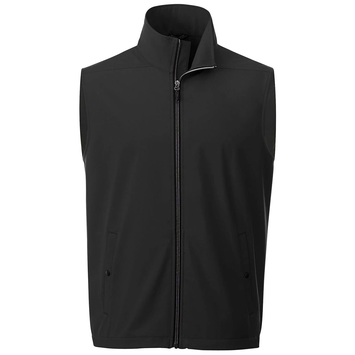 Elevate Men's Black Warlow Softshell Vest 3 Elevate Men's Black Warlow Softshell Vest