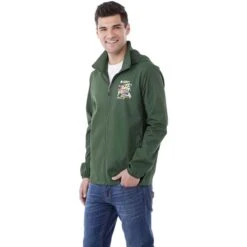 Elevate Men's Forest Green Toba Packable Jacket 11 Elevate Men's Forest Green Toba Packable Jacket -Elevate TM12608 Forest Green HTS