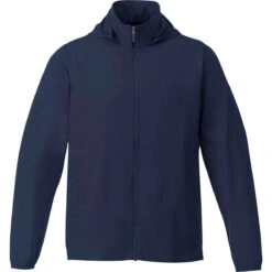 Elevate Men's Vintage Navy Toba Packable Jacket