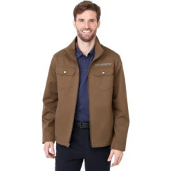 Elevate Men's Bark Hardy Eco Jacket -Elevate TM12720 Bark HTF