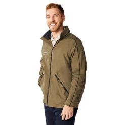 Elevate Men's Loden/Black Rincon Eco Packable Jacket 13 Elevate Men's Loden/Black Rincon Eco Packable Jacket -Elevate TM12725 684 HTS