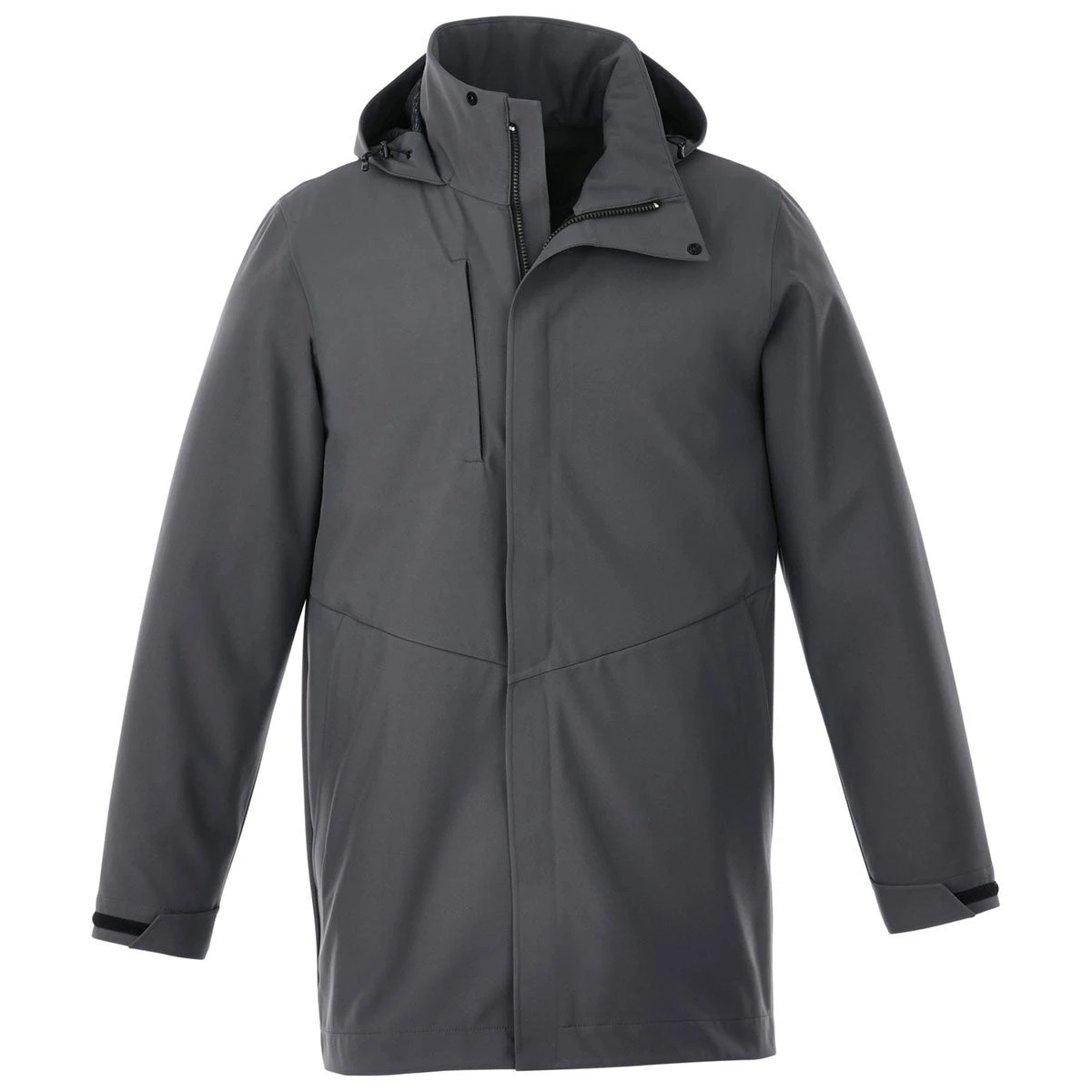 Elevate Men's Grey Storm Manhattan Softshell Jacket 3 Elevate Men's Grey Storm Manhattan Softshell Jacket