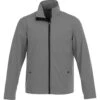 Elevate Men's Quarry Karmine Softshell Jacket 1 Elevate Men's Quarry Karmine Softshell Jacket -Elevate TM12937 Quarry F