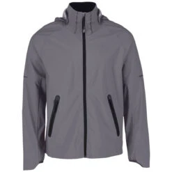 Elevate Men's Grey Storm Oracle Softshell Jacket