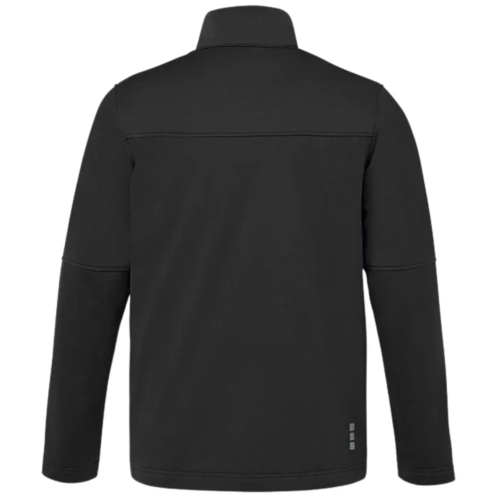 Elevate Men's Black Joris Eco Softshell Jacket 4 Elevate Men's Black Joris Eco Softshell Jacket - Image 2