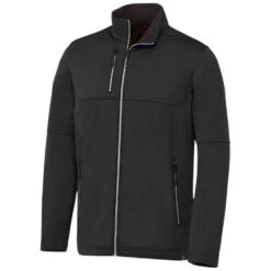 Elevate Men's Black Joris Eco Softshell Jacket 7 Elevate Men's Black Joris Eco Softshell Jacket -Elevate TM12940 Black S