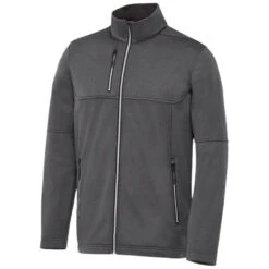 Elevate Men's Heather Dark Charcoal Joris Eco Softshell Jacket 7 Elevate Men's Heather Dark Charcoal Joris Eco Softshell Jacket -Elevate TM12940 Heather Dark Charcoal S