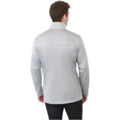 Elevate Men's Silver Heather Joris Eco Softshell Jacket -Elevate TM12940 Silver Heather HTB