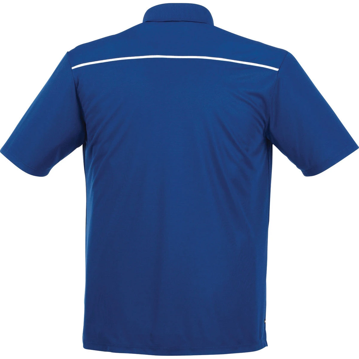 Elevate Men's Metro Blue Albula Short Sleeve Polo 4 Elevate Men's Metro Blue Albula Short Sleeve Polo - Image 2