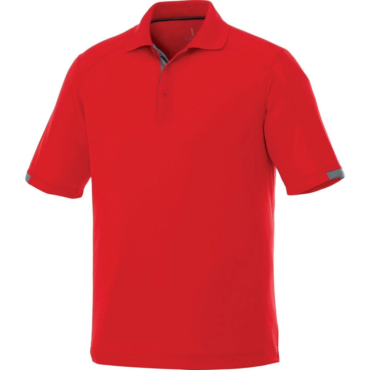 Elevate Men's Red Kiso Short Sleeve Polo 3 Elevate Men's Red Kiso Short Sleeve Polo