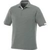 Elevate Men's Steel Grey Kiso Short Sleeve Polo 2 Elevate Men's Steel Grey Kiso Short Sleeve Polo -Elevate TM16209 Steel Grey F