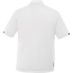 Elevate Men's White Kiso Short Sleeve Polo 6 Elevate Men's White Kiso Short Sleeve Polo -Elevate TM16209 White B