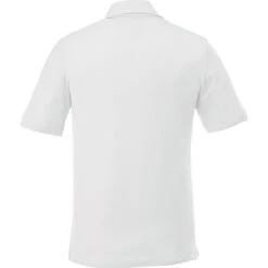 Elevate Men's White Crandall Short Sleeve Polo -Elevate TM16222 White B