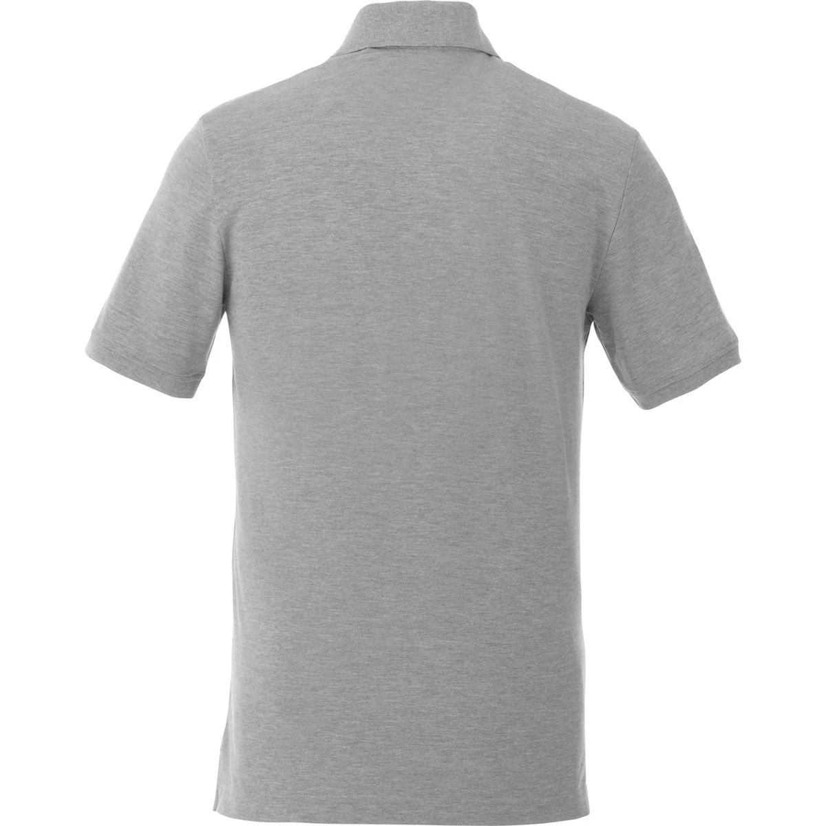 Elevate Men's Heather Grey Crandall Short Sleeve Polo 4 Elevate Men's Heather Grey Crandall Short Sleeve Polo - Image 2
