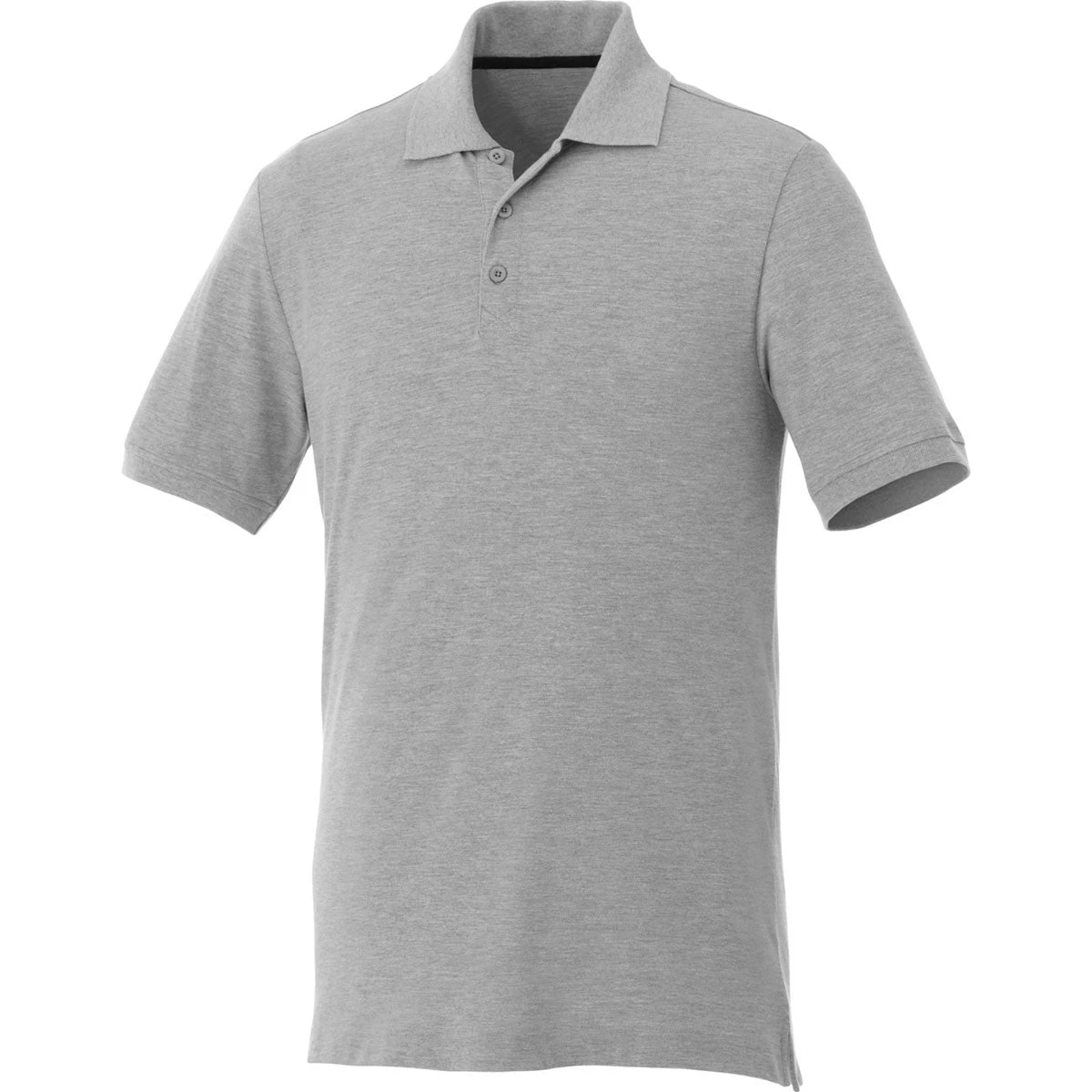 Elevate Men's Heather Grey Crandall Short Sleeve Polo 3 Elevate Men's Heather Grey Crandall Short Sleeve Polo