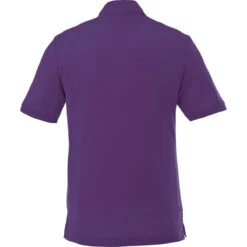 Elevate Men's Purple Crandall Short Sleeve Polo -Elevate TM16222 Purple B
