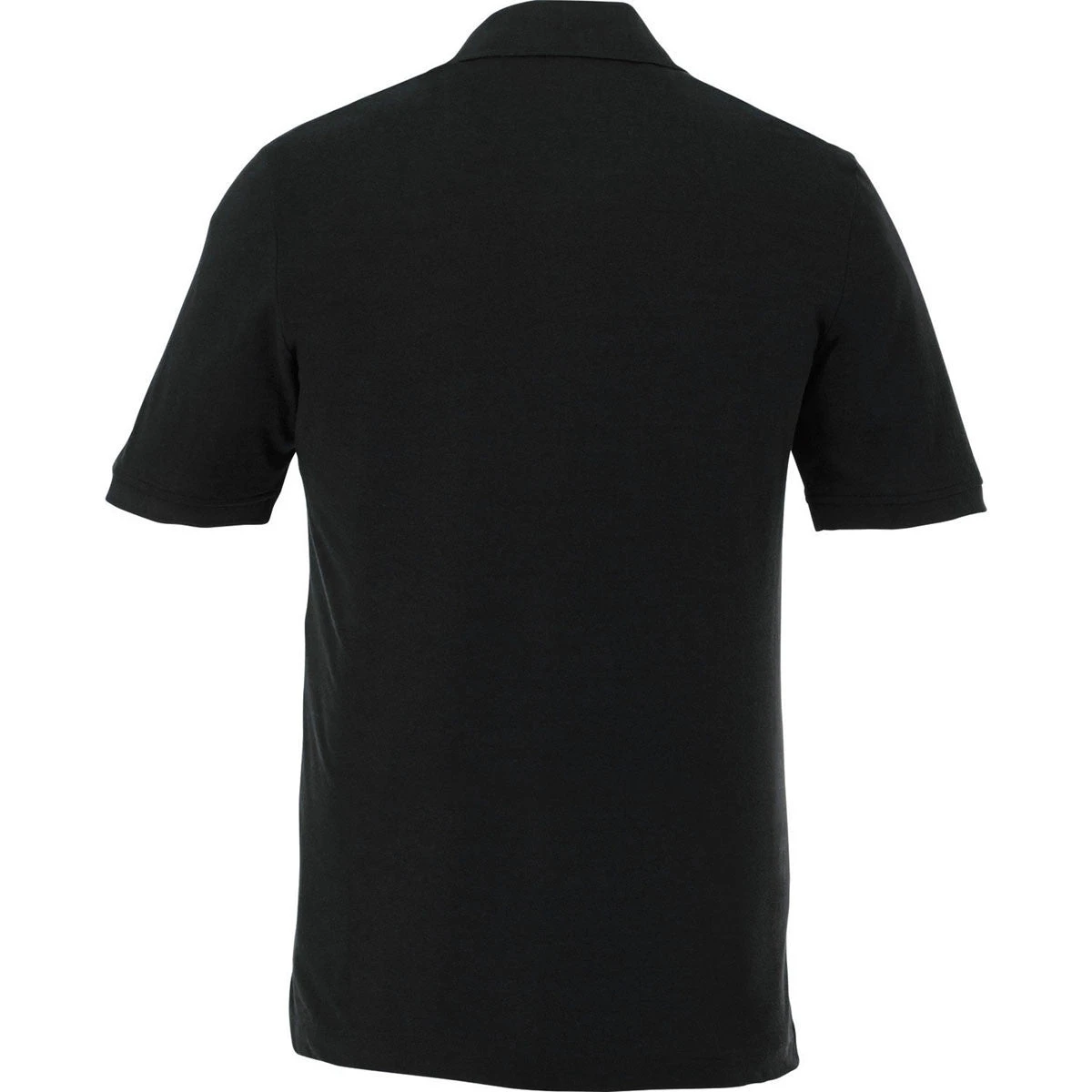 Elevate Men's Black Banfield Short Sleeve Polo 4 Elevate Men's Black Banfield Short Sleeve Polo - Image 2