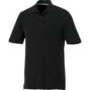 Elevate Men's Black Banfield Short Sleeve Polo 1 Elevate Men's Black Banfield Short Sleeve Polo -Elevate TM16223 Black F