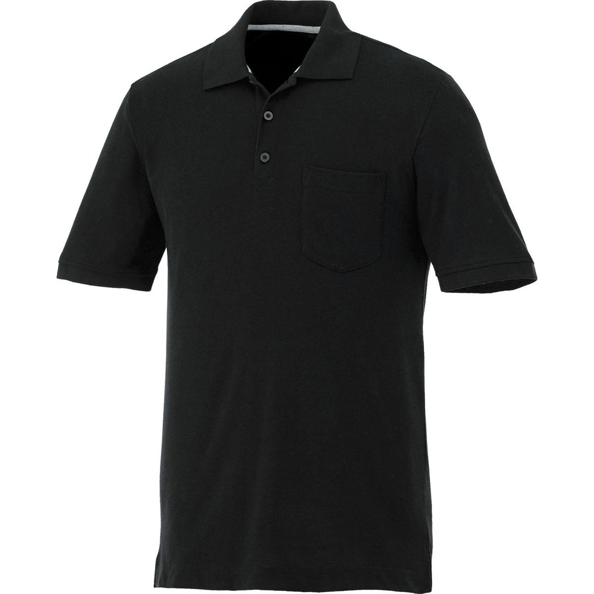 Elevate Men's Black Banfield Short Sleeve Polo 3 Elevate Men's Black Banfield Short Sleeve Polo
