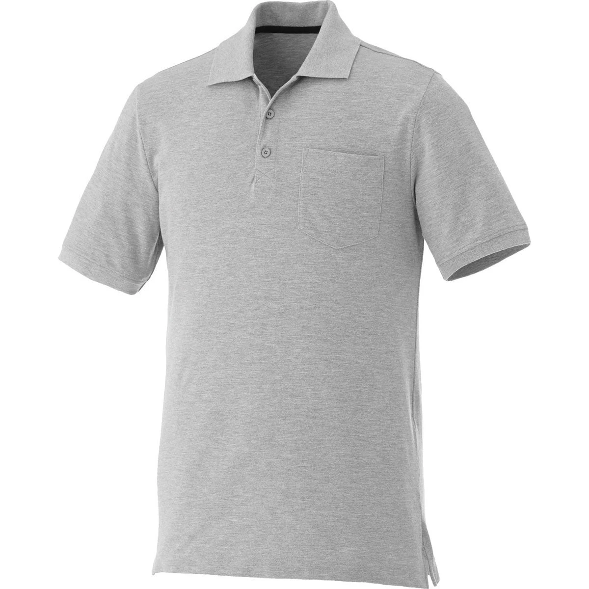 Elevate Men's Heather Grey Banfield Short Sleeve Polo 3 Elevate Men's Heather Grey Banfield Short Sleeve Polo