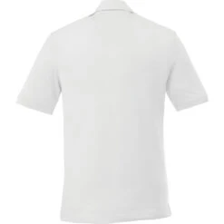Elevate Men's White Banfield Short Sleeve Polo -Elevate TM16223 White B