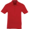 Elevate Men's Team Red Acadia Short Sleeve Polo -Elevate TM16224 Team Red F