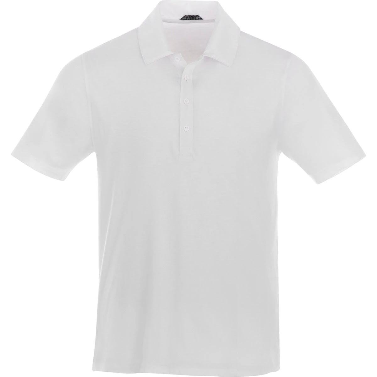 Elevate Men's White Acadia Short Sleeve Polo 3 Elevate Men's White Acadia Short Sleeve Polo