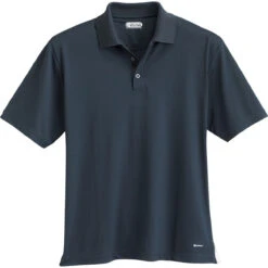 Elevate Men's Navy Moreno Short Sleeve Polo