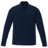 Elevate Men's Navy Mori Long Sleeve Polo Tall 2 Elevate Men's Navy Mori Long Sleeve Polo Tall -Elevate TM16255T Navy F