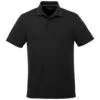 Elevate Men's Black Somoto Eco Short Sleeve Polo