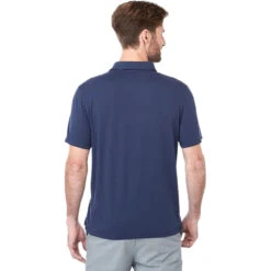 Elevate Men's Vintage Navy Somoto Eco Short Sleeve Polo -Elevate TM16314 Vintage Navy HTB