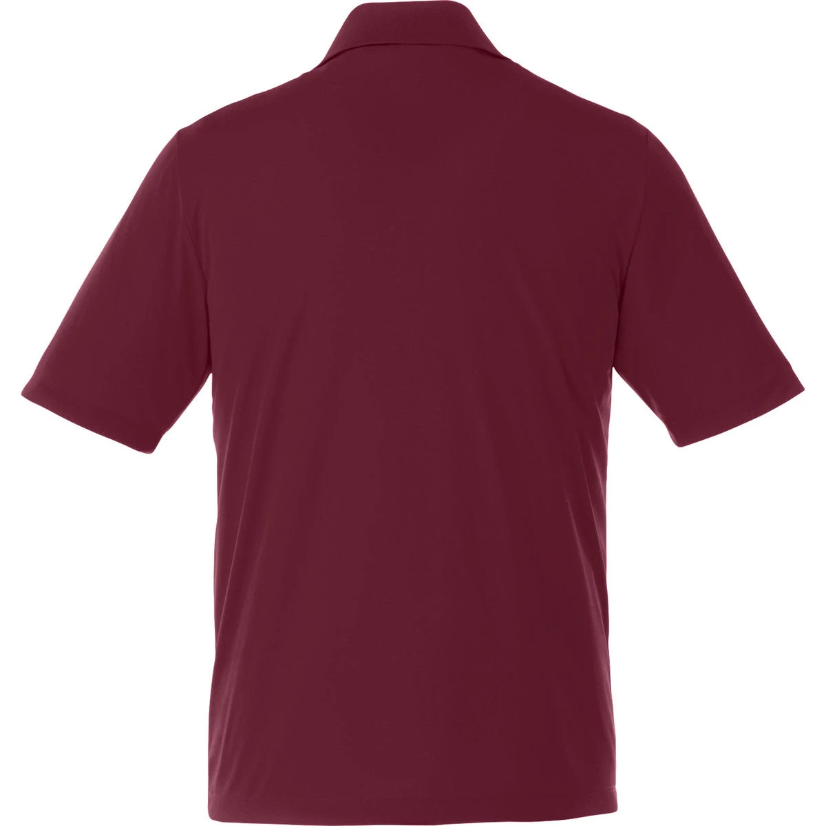 Elevate Men's Maroon Dade Short Sleeve Polo 4 Elevate Men's Maroon Dade Short Sleeve Polo - Image 2