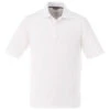 Elevate Men's White Dade Short Sleeve Polo Tall -Elevate TM16398T White F