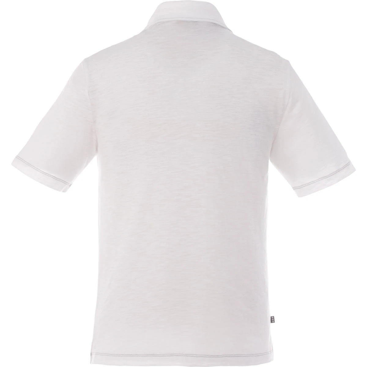 Elevate Men's White Tipton Short Sleeve Polo 4 Elevate Men's White Tipton Short Sleeve Polo - Image 2