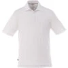 Elevate Men's White Tipton Short Sleeve Polo 1 Elevate Men's White Tipton Short Sleeve Polo -Elevate TM16400 White F