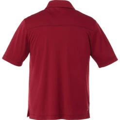 Elevate Men's Vintage Red Heather/Chili Sagano Short Sleeve Polo -Elevate TM16508 Vintage Red Heather Chili B