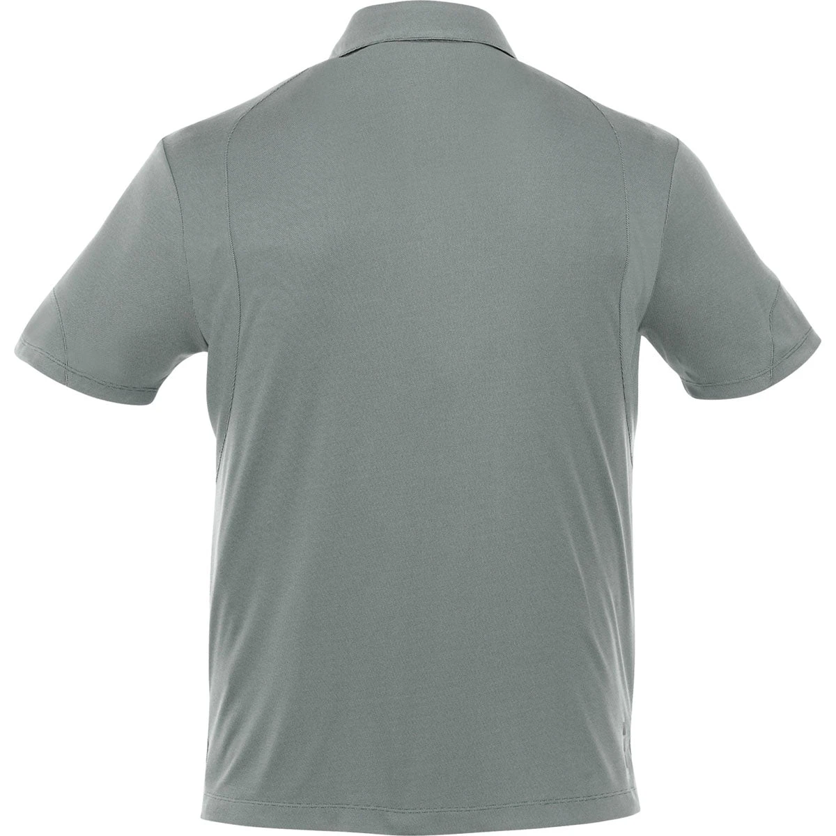 Elevate Men's Steel Grey Torres Short Sleeve Polo 4 Elevate Men's Steel Grey Torres Short Sleeve Polo - Image 2