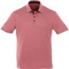 Elevate Men's Vintage Red Torres Short Sleeve Polo