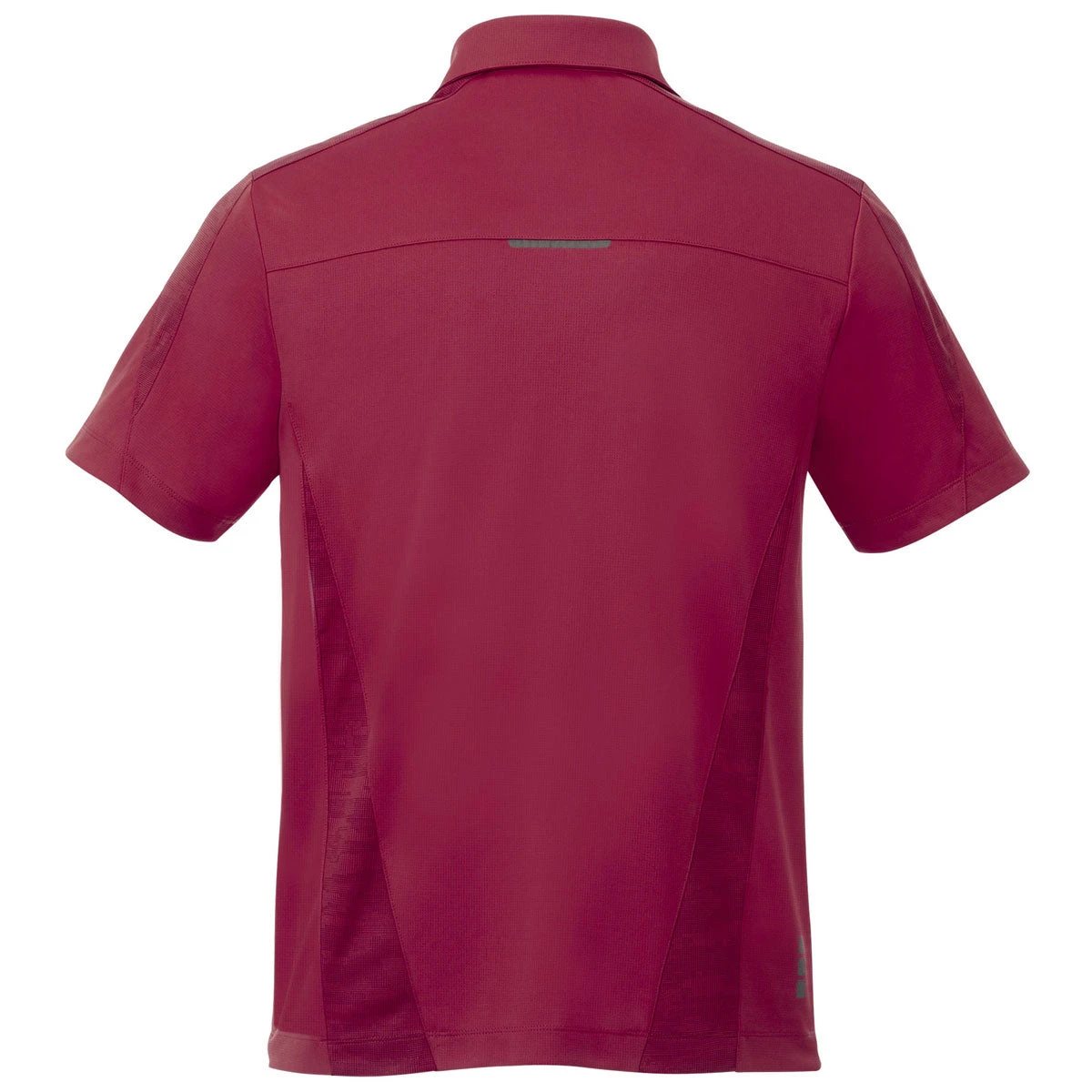 Elevate Men's Vintage Red Piedmont Short Sleeve Polo 4 Elevate Men's Vintage Red Piedmont Short Sleeve Polo - Image 2