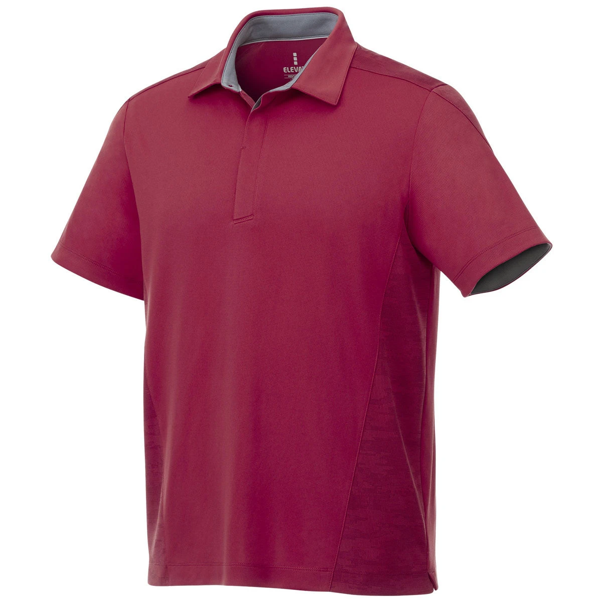 Elevate Men's Vintage Red Piedmont Short Sleeve Polo 3 Elevate Men's Vintage Red Piedmont Short Sleeve Polo