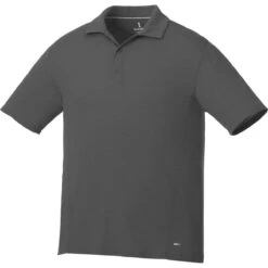 Elevate Men's Anthracite Jepson Short Sleeve Polo