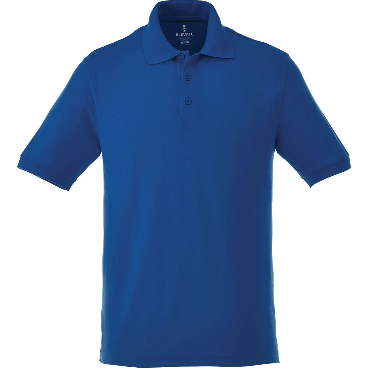 Elevate Men's New Royal Belmont Short Sleeve Polo 3 Elevate Men's New Royal Belmont Short Sleeve Polo