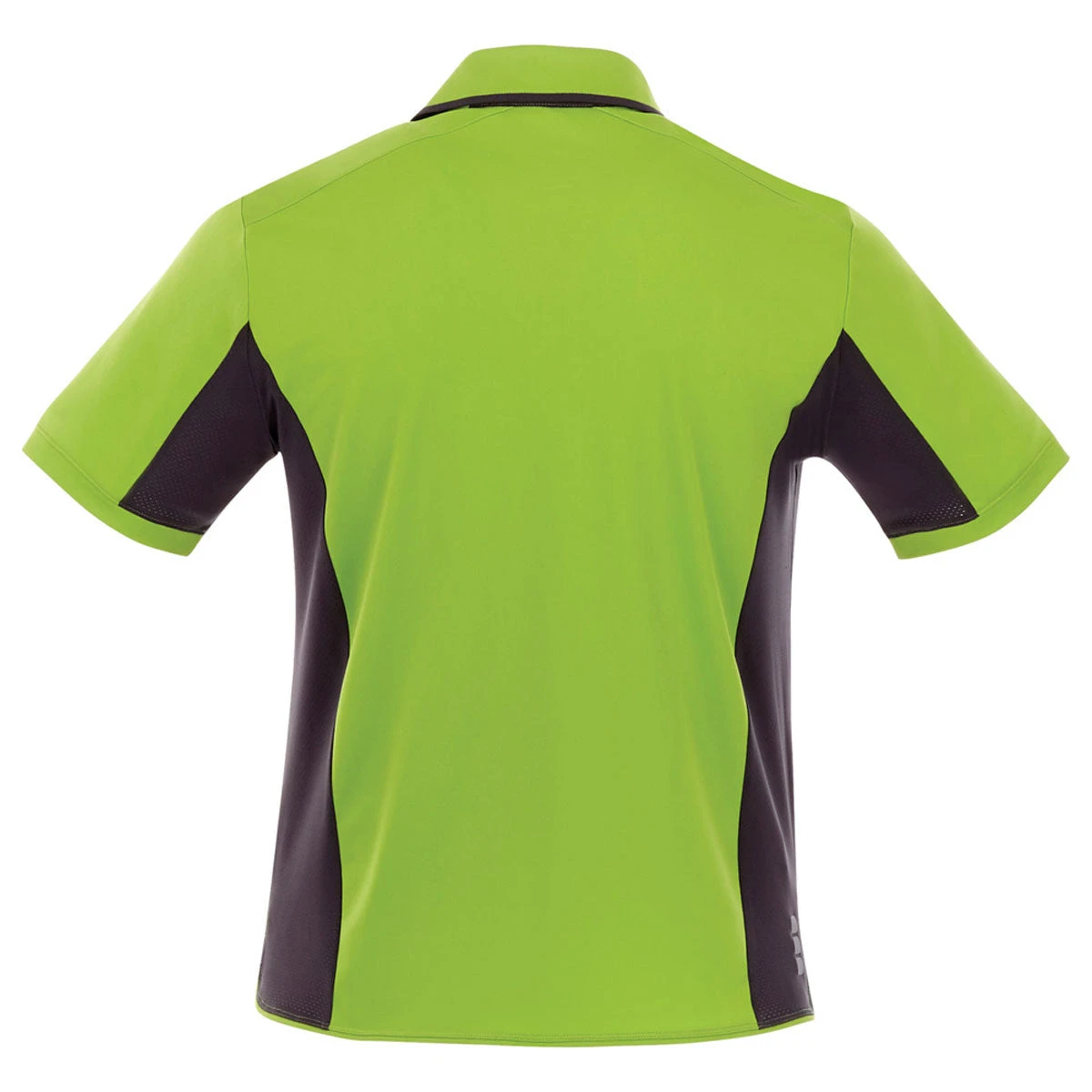 Elevate Men's Apple/Grey Storm Royce Short Sleeve Polo 4 Elevate Men's Apple/Grey Storm Royce Short Sleeve Polo - Image 2