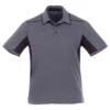 Elevate Men's Light Grey/Grey Storm Royce Short Sleeve Polo 1 Elevate Men's Light Grey/Grey Storm Royce Short Sleeve Polo -Elevate TM16704 Light Grey Grey Storm F