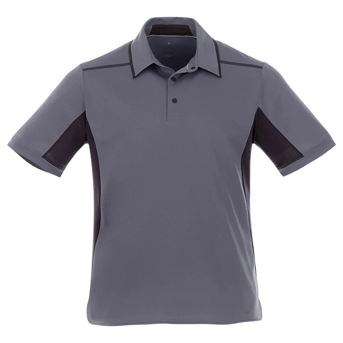 Elevate Men's Light Grey/Grey Storm Royce Short Sleeve Polo 3 Elevate Men's Light Grey/Grey Storm Royce Short Sleeve Polo