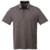 Elevate Men's Heather Charcoal Skara Short Sleeve Polo -Elevate TM16705 986 F