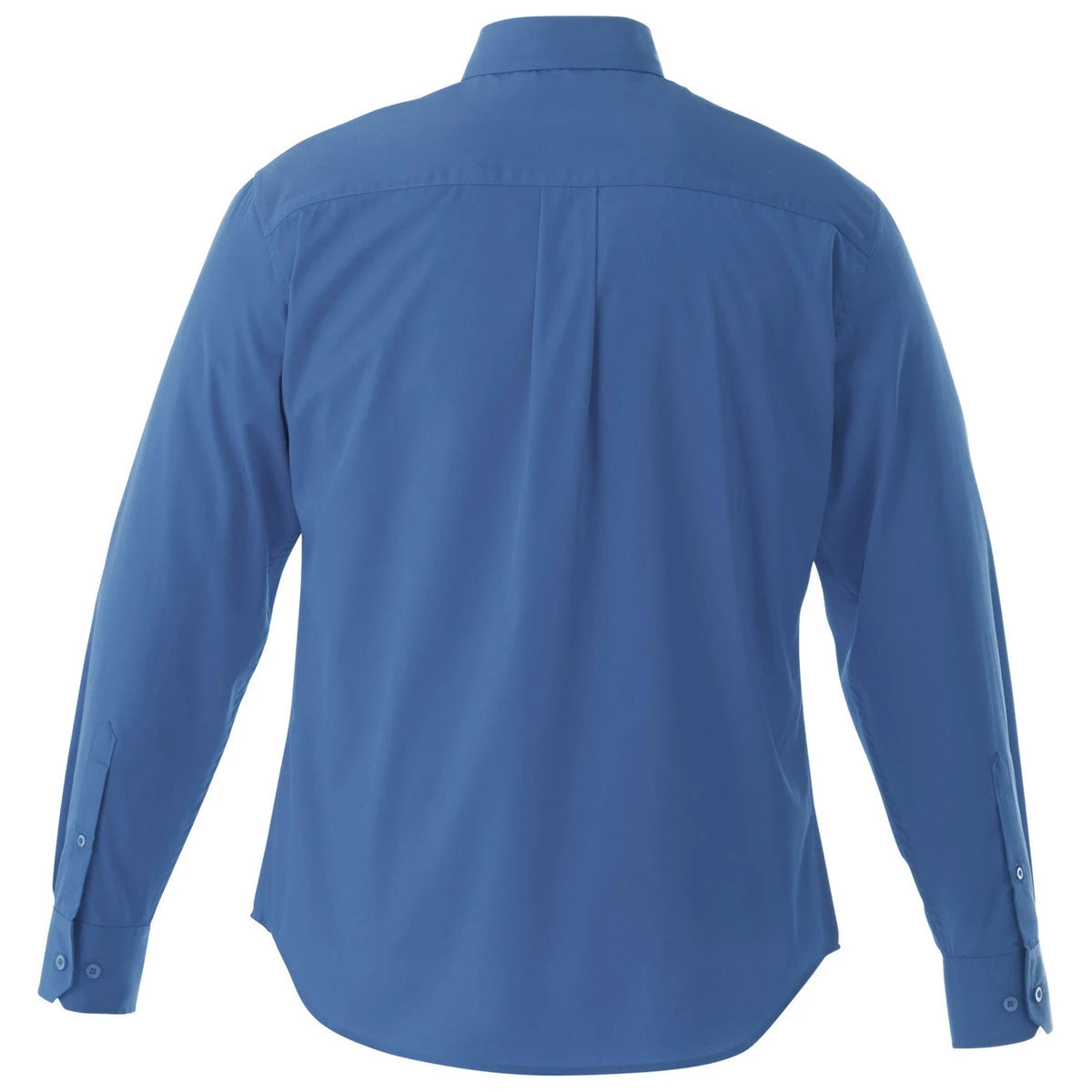 Elevate Men's Blue Wilshire Long Sleeve Shirt Tall 4 Elevate Men's Blue Wilshire Long Sleeve Shirt Tall - Image 2